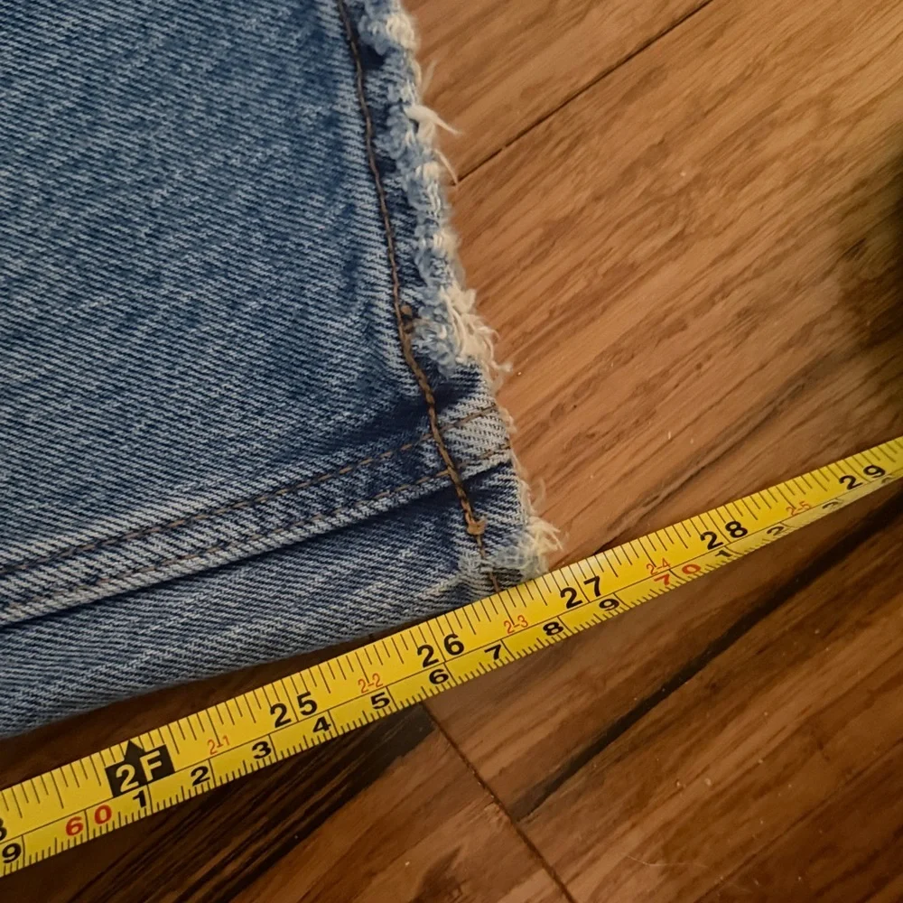 Distressed Blue Jeans - Picture 4 of 4